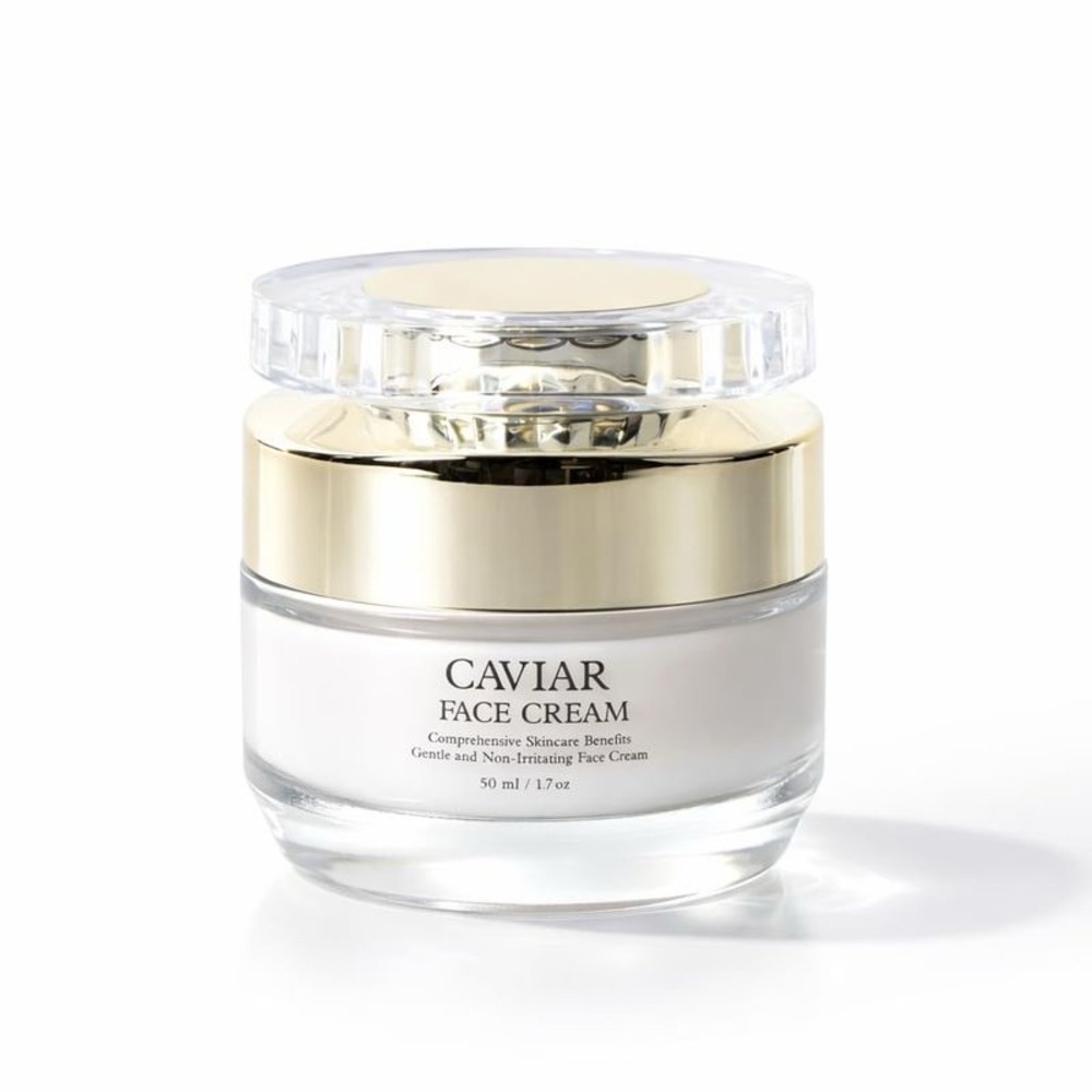 Bio Beauties Caviar Face & Neck Cream Cruelty Free Hydrating Anti Aging 1.7 Oz